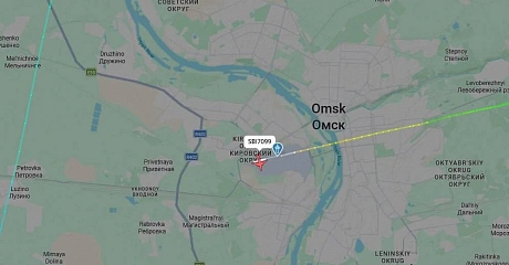 Самолёт S7 экстренно сел в Омске из-за падения уровня масла в двигателе